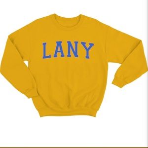 LANY gold crewneck!